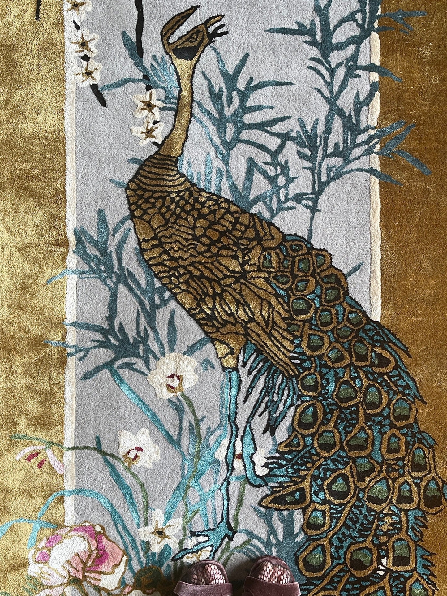 Chinese Garden of Virtue - Hand Tufted Runner