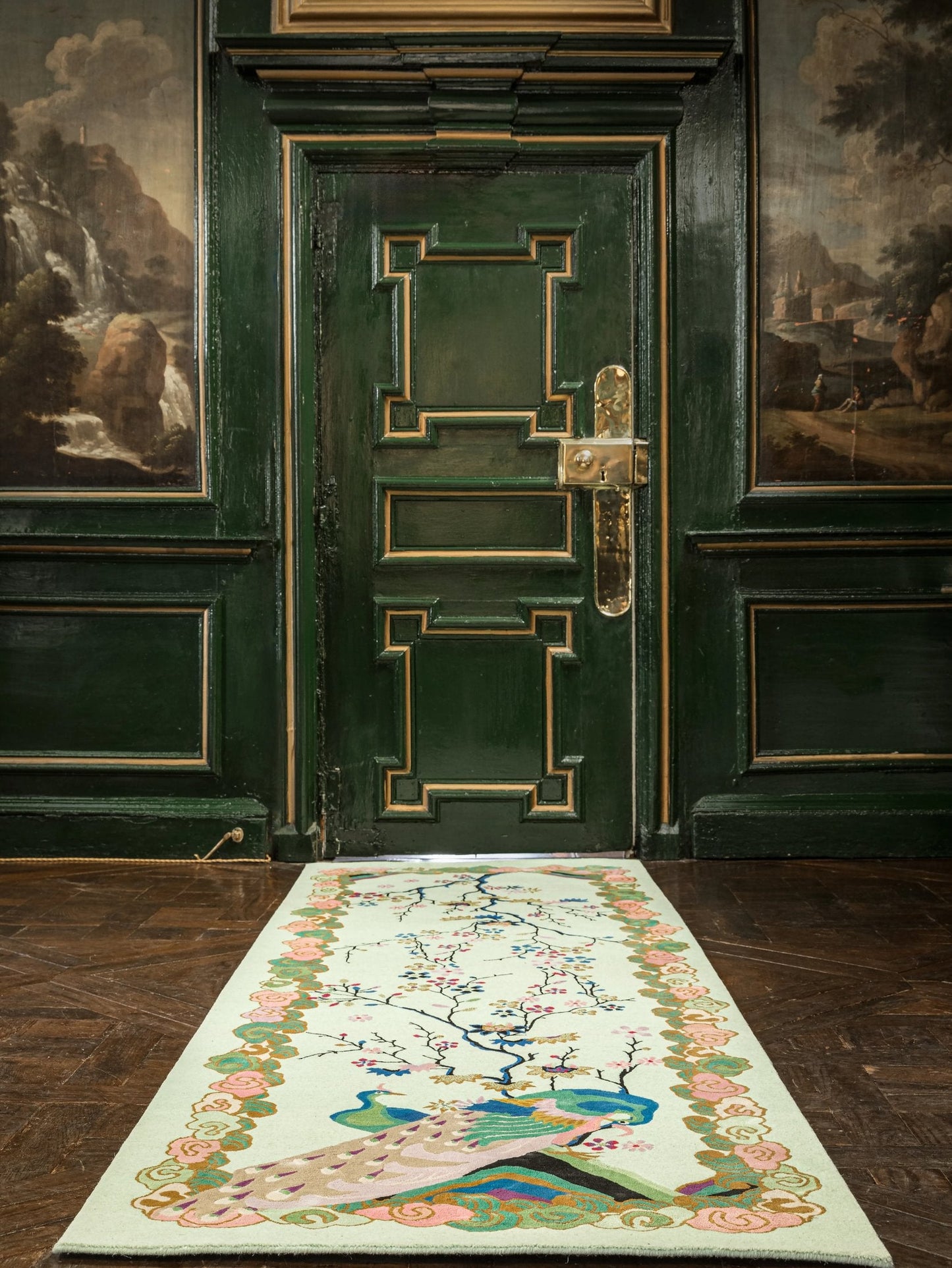Kujaku - Hand Knotted Runner