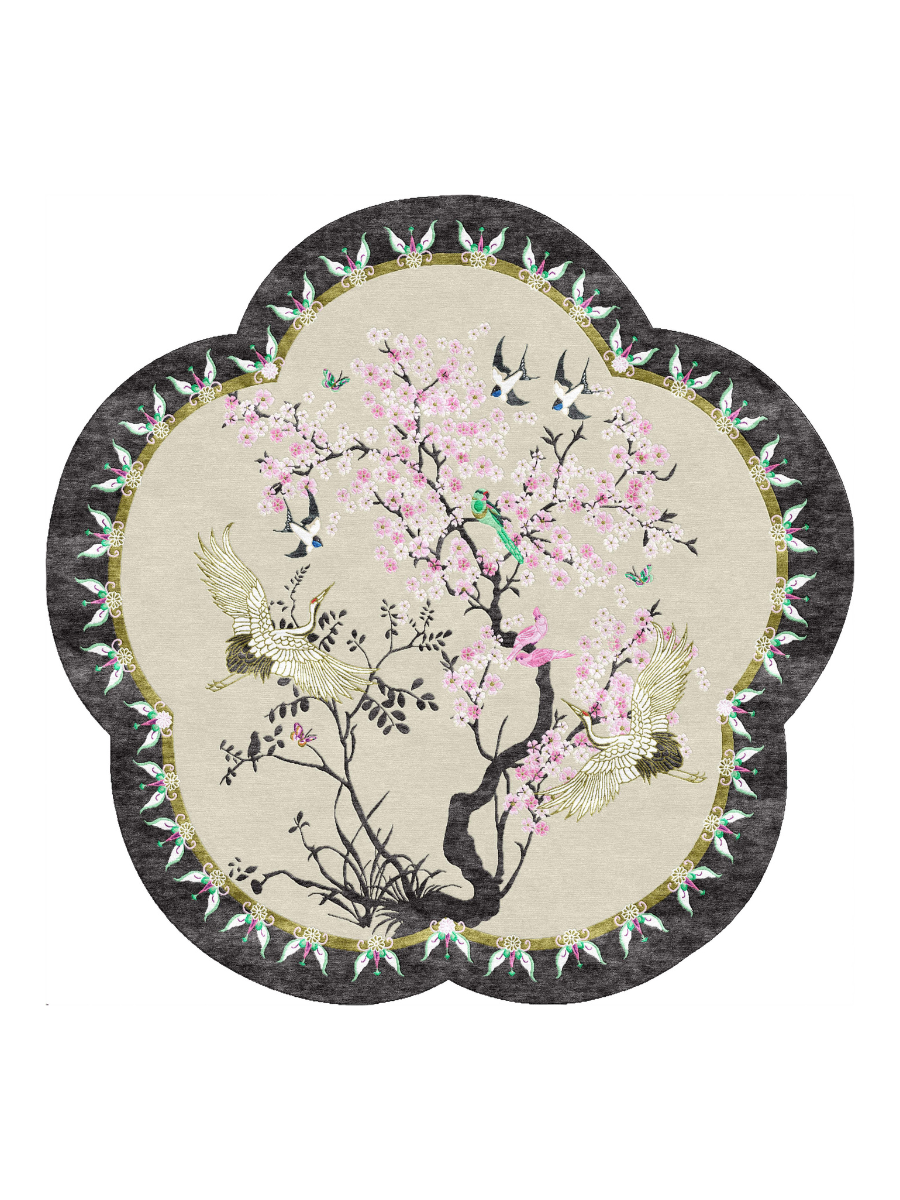 Sakura Rug Sakura - Hand Knotted Rug β Wendy Morrison