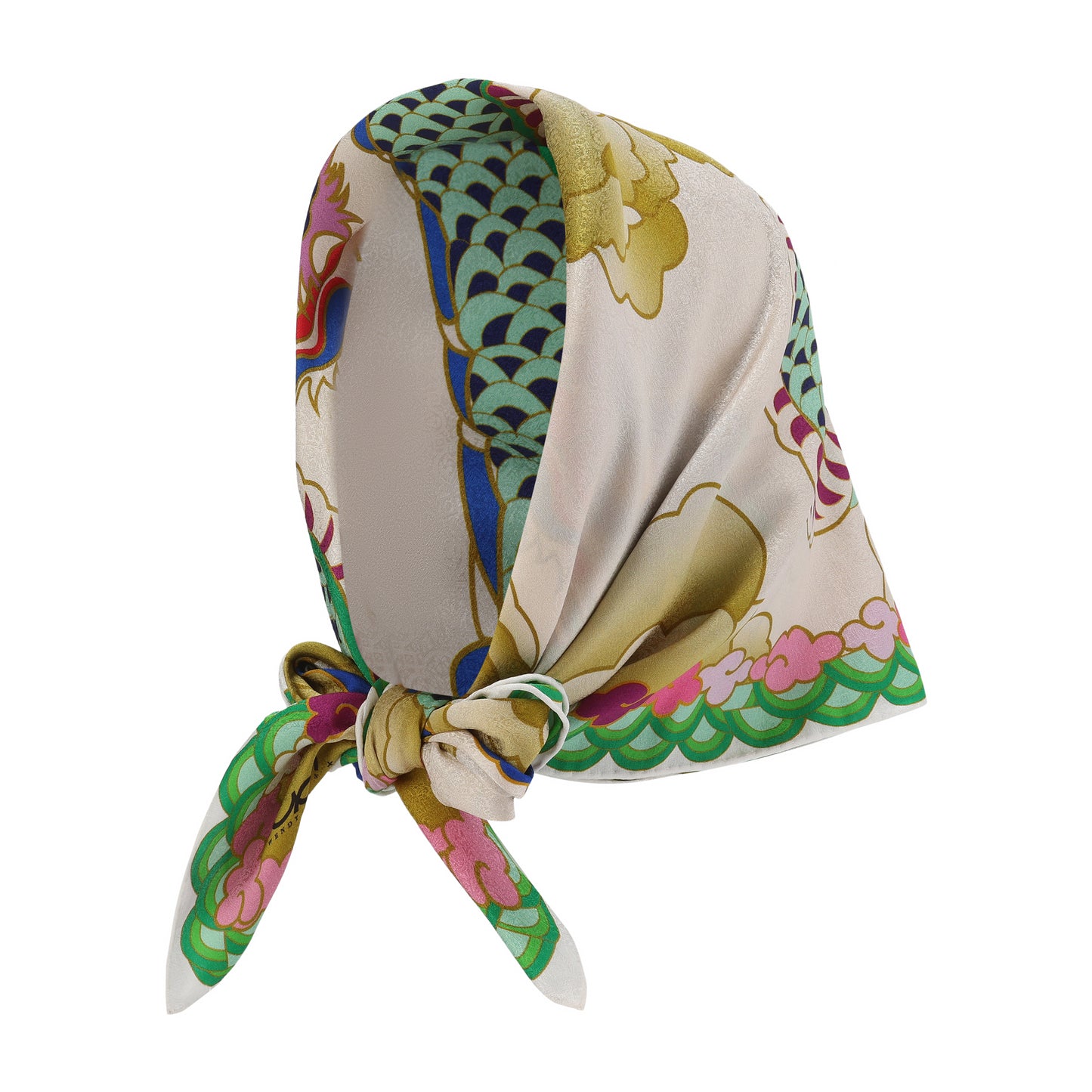 Talisman Silk Jacquard Scarf