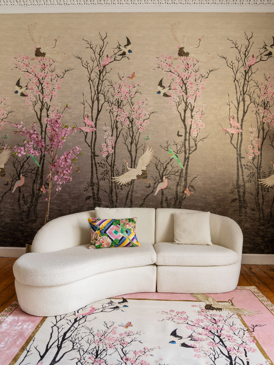Sakura Rug Sakura - Hand Knotted Rug β Wendy Morrison Design