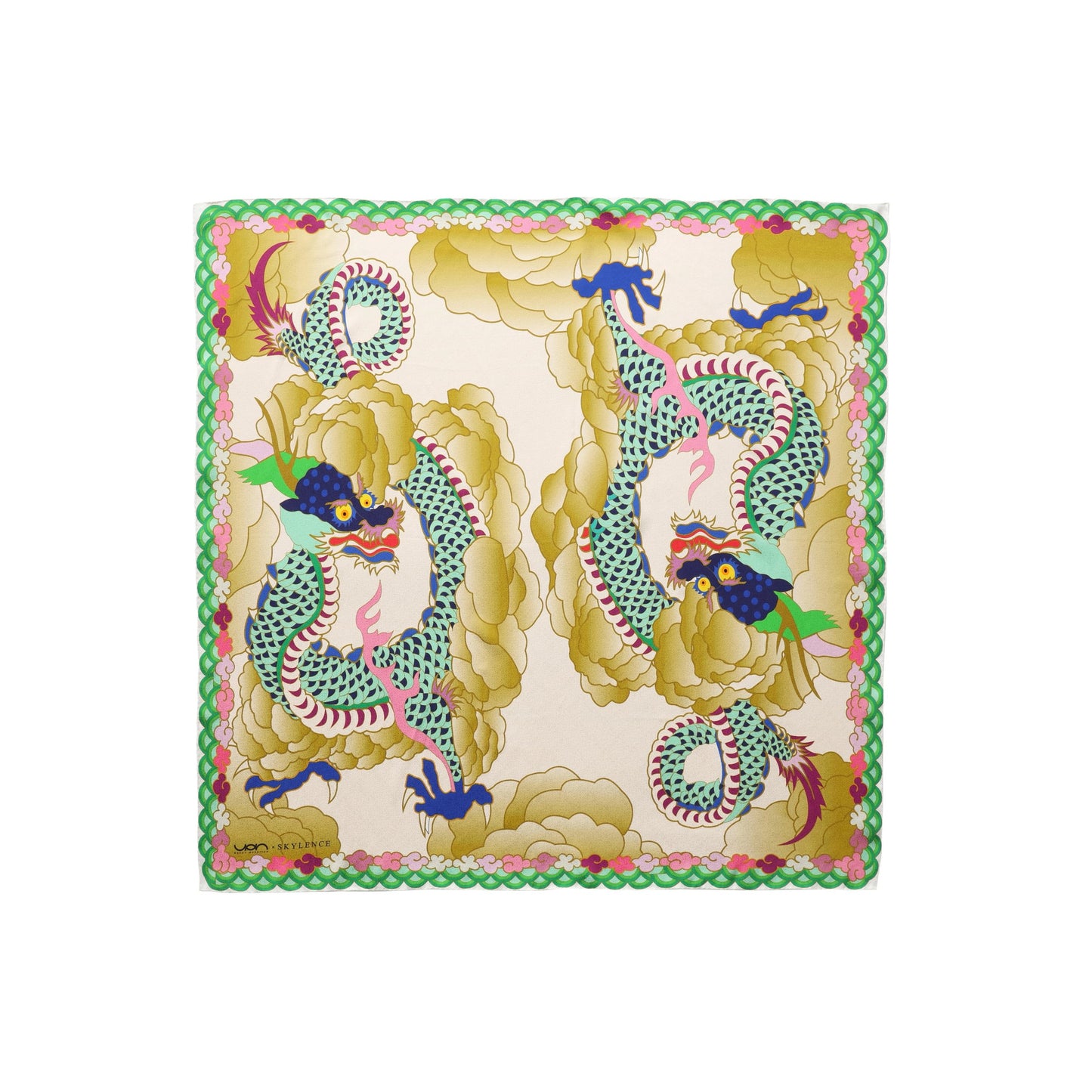 Talisman Silk Jacquard Scarf