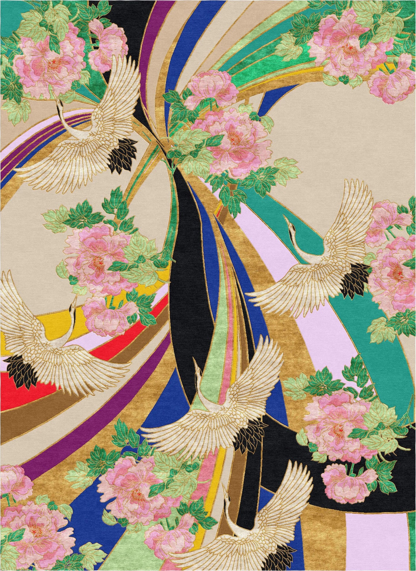Arc en Ciel - Hand Knotted Rug
