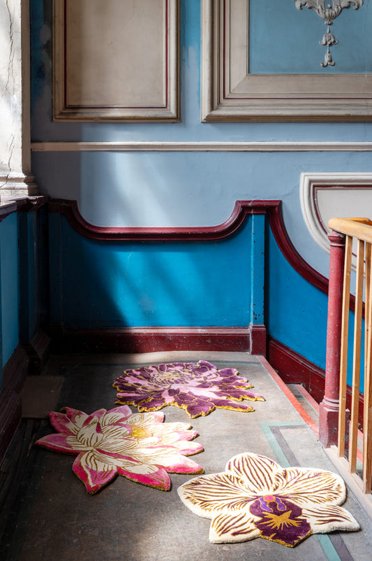 An Enchantment of Florals Hand-Tufted Rugs