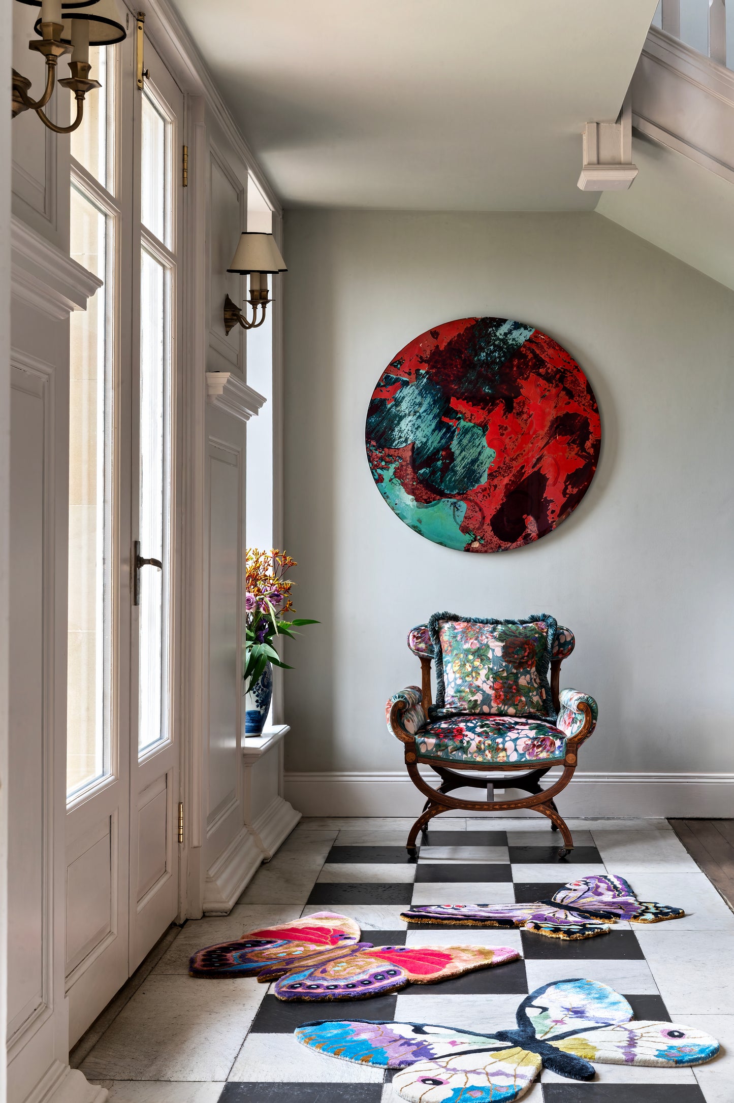 A Kaleidoscope of Papillons Part 2 Hand-Tufted Rugs