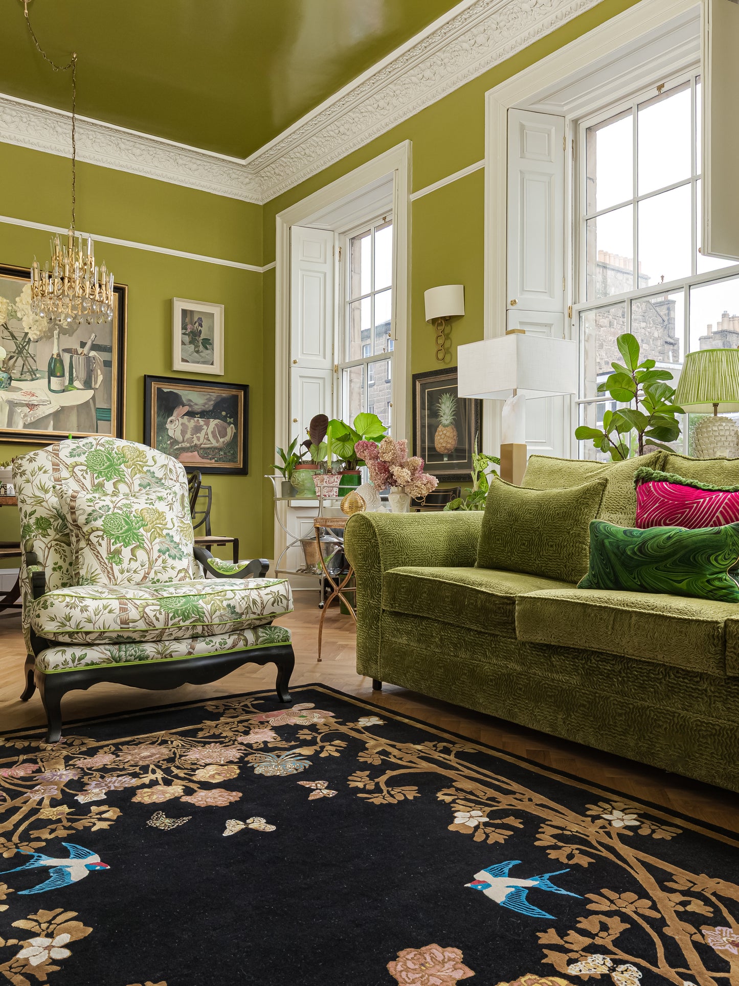 Healing Florals - Hand Tufted Rug