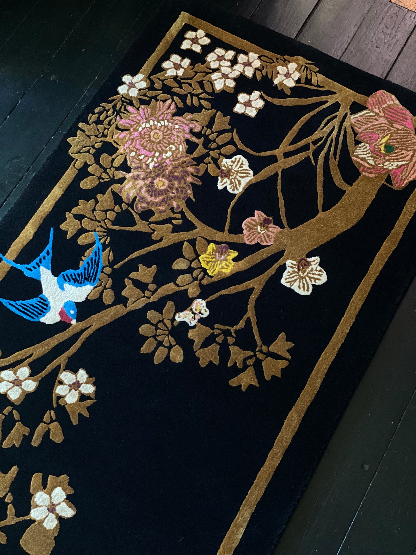 Healing Florals - Hand Tufted Runner - Sample