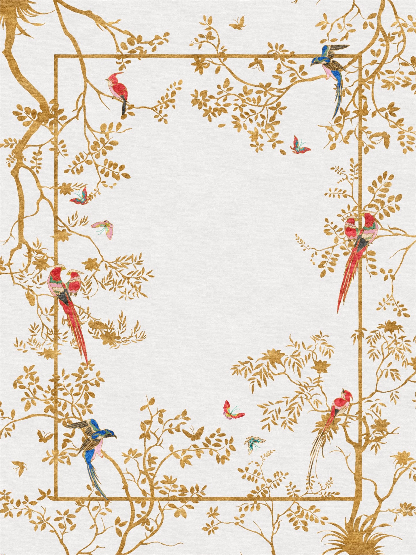 Jardin de Orient Ecru - Hand Tufted Rug