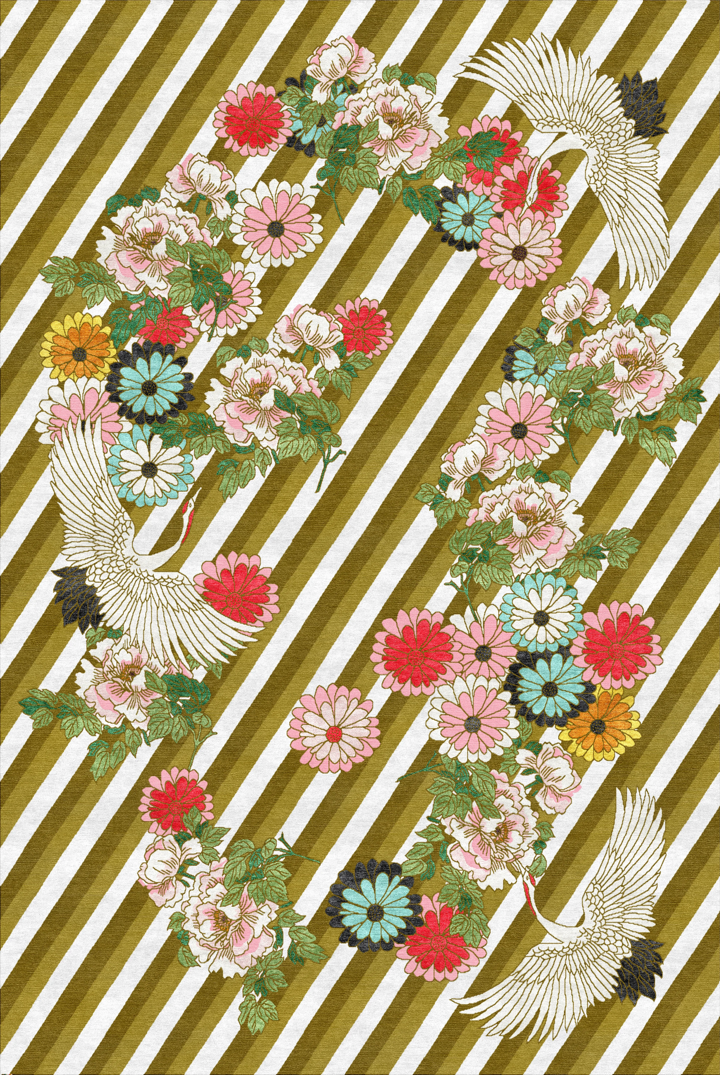 Kimono Gold - Hand Tufted Rug