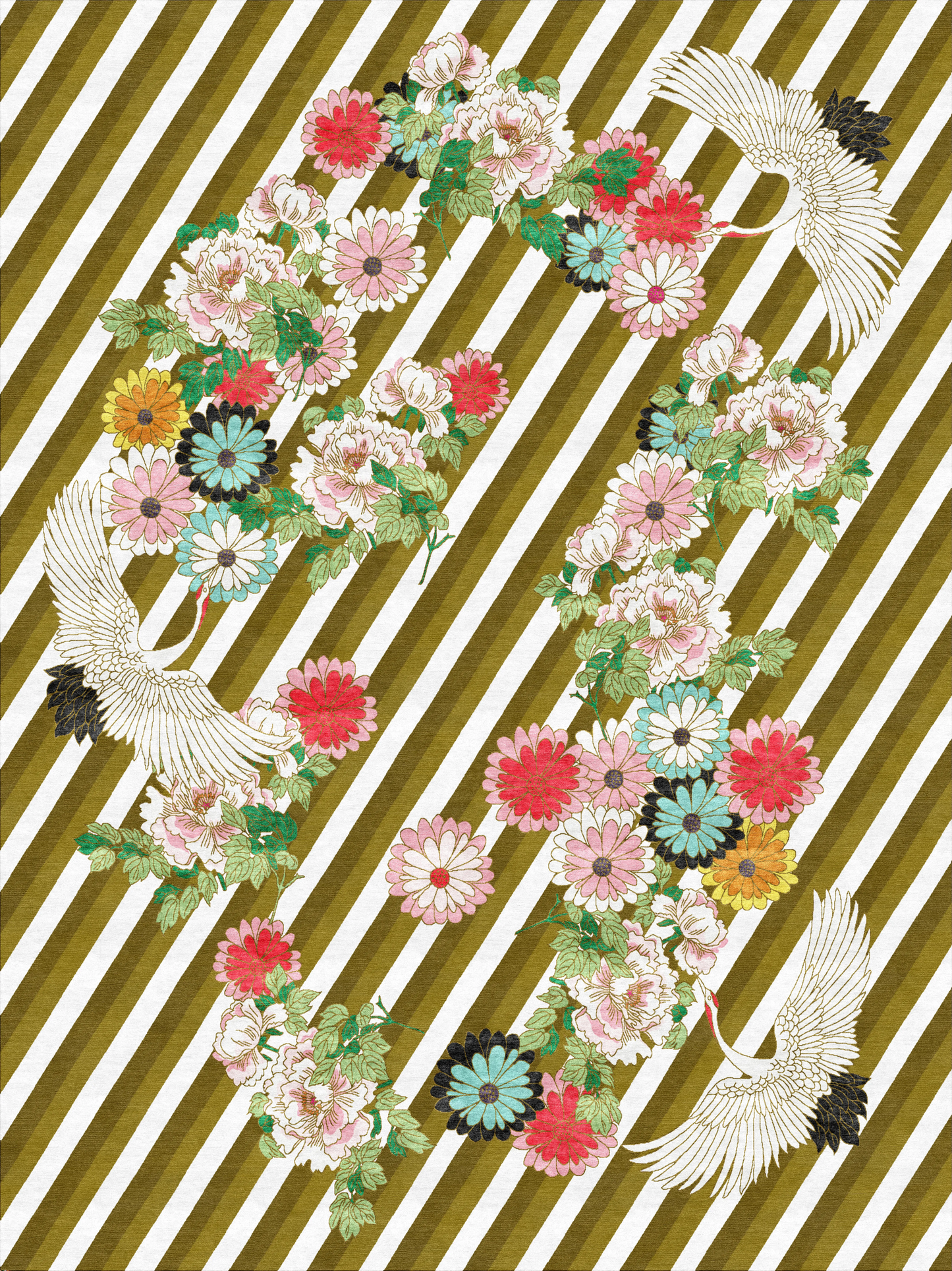 Kimono Gold - Hand Tufted Rug