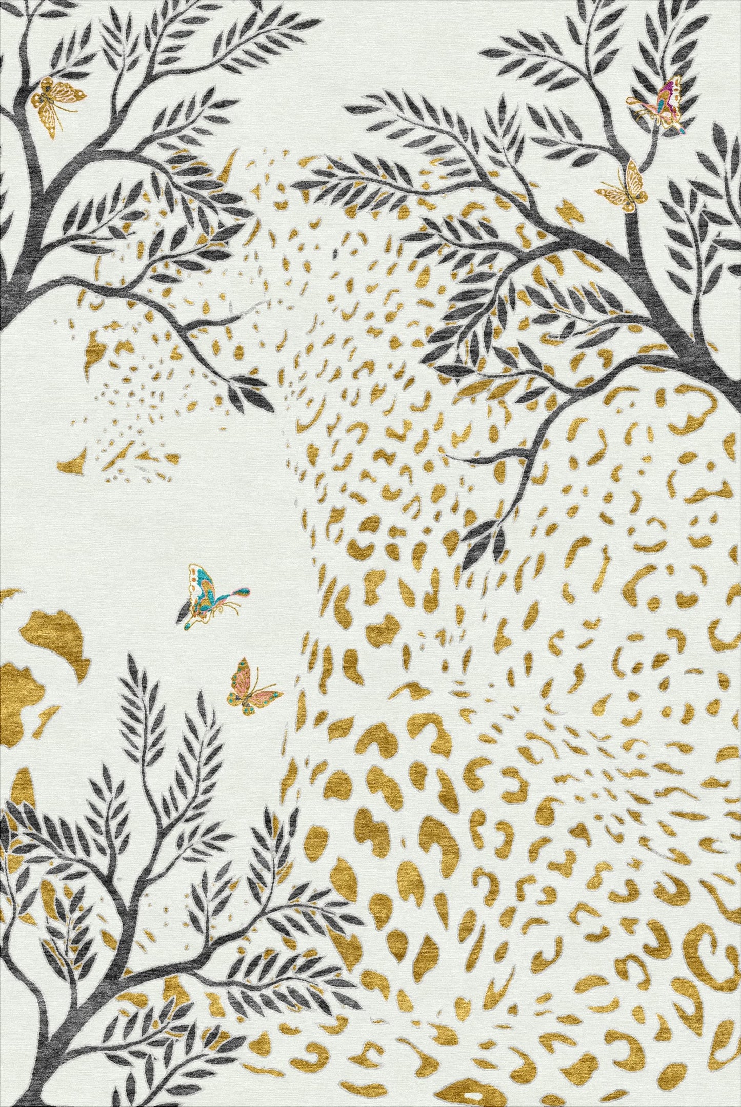 Leopard Gold - Hand Tufted Rug