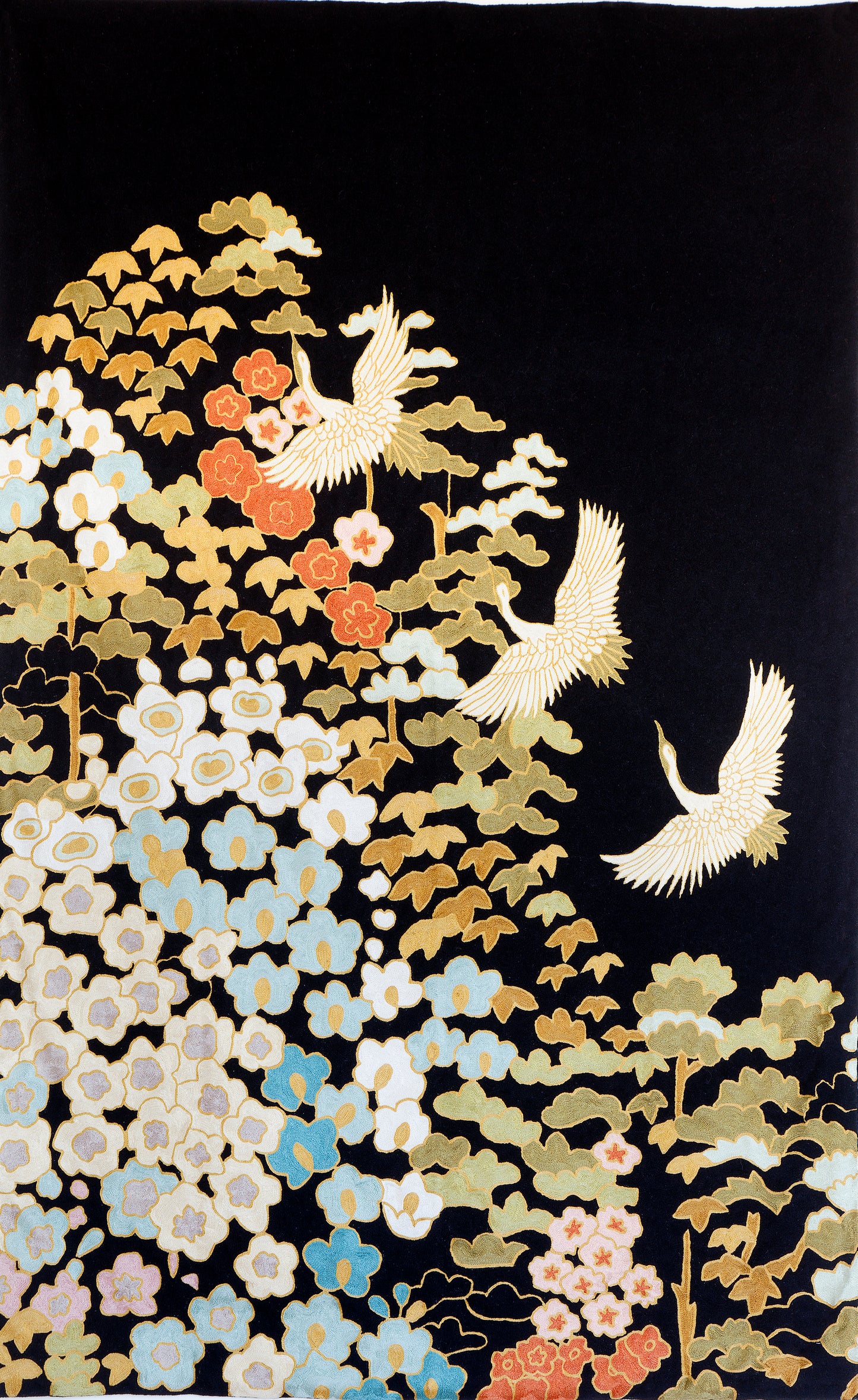 Mount Orient Hand-Embroidered Wall-Hanging