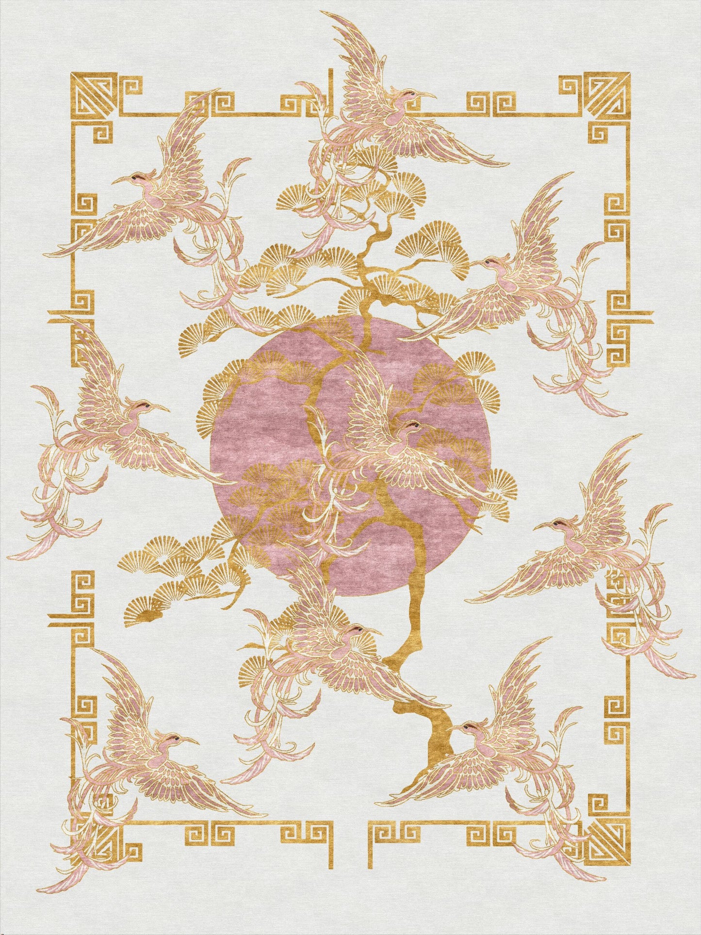 Phoenix Moon - Hand Tufted Rug