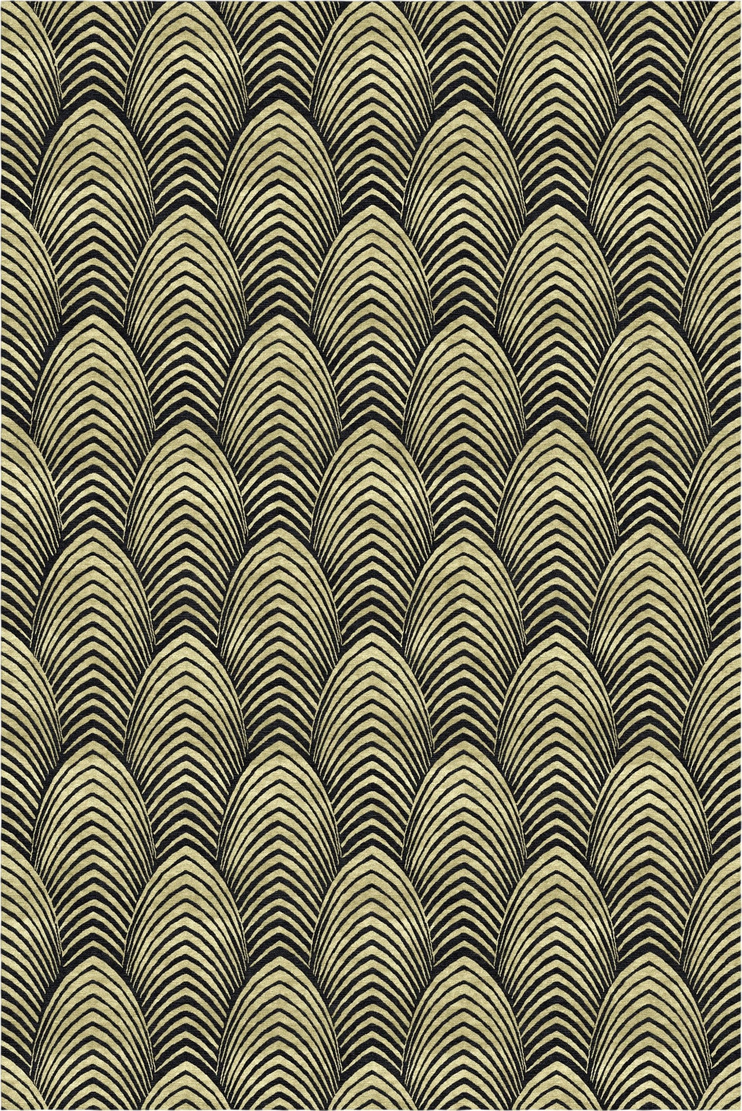 Plumage Gold - Hand Tufted Rug