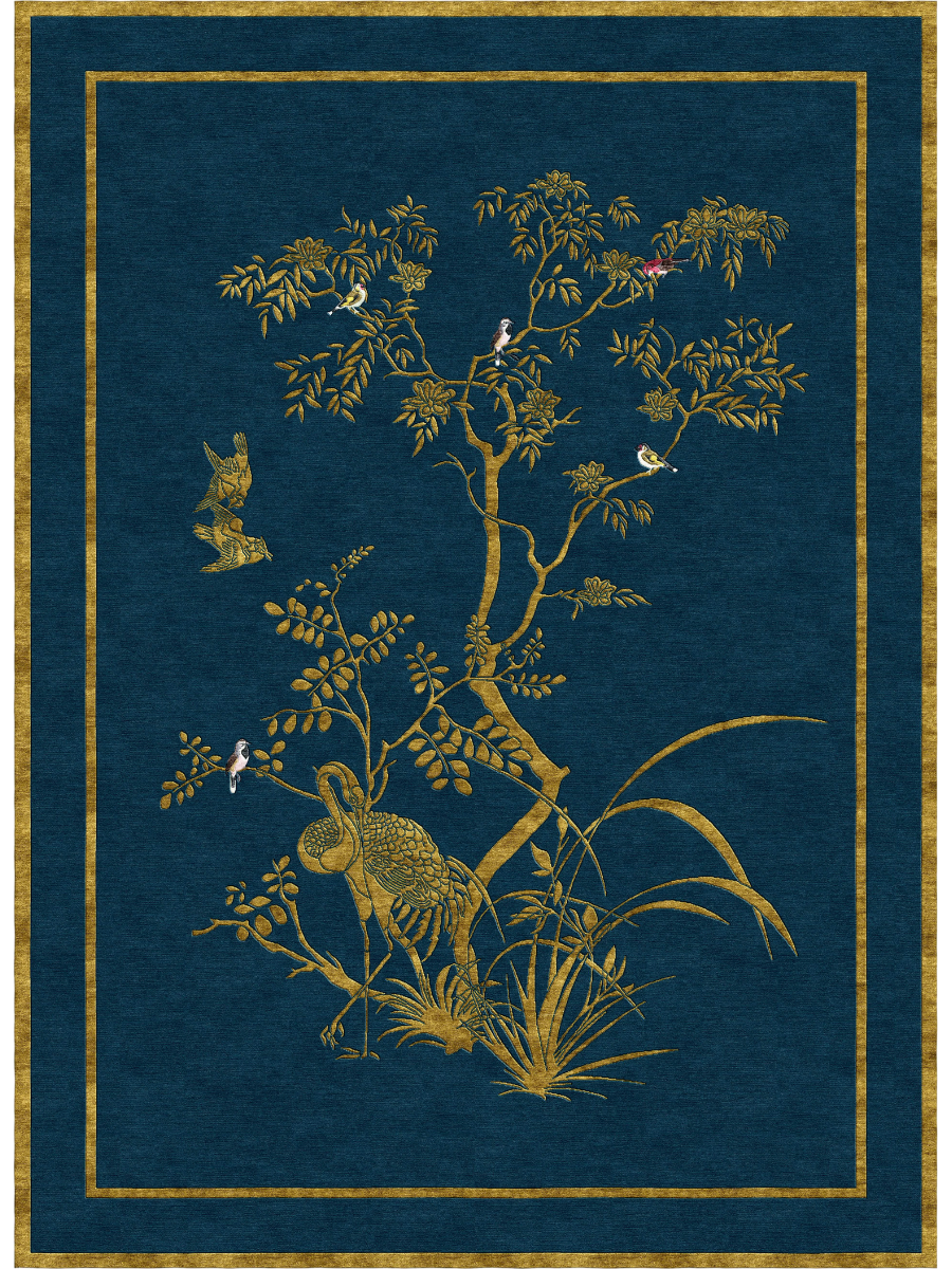 Jardin De Chinois - Hand Knotted Rug