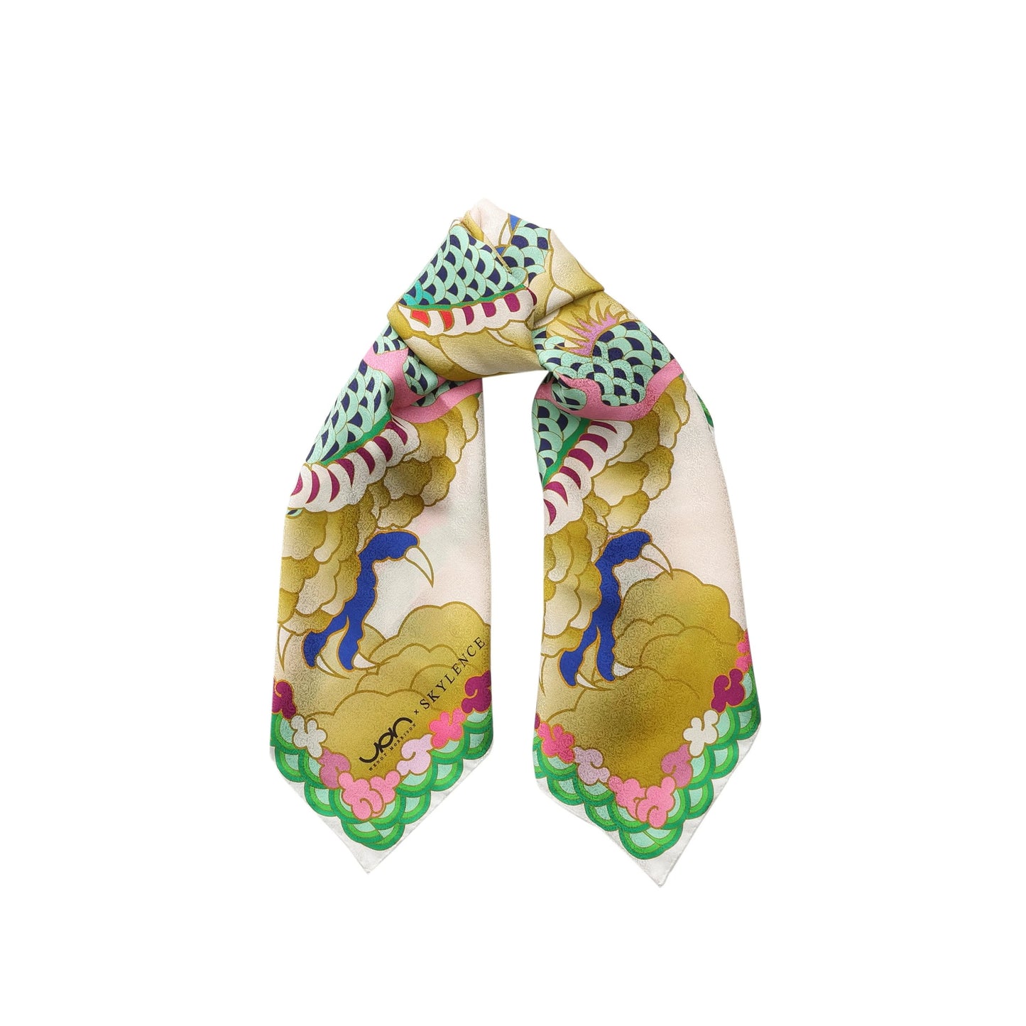 Talisman Silk Jacquard Scarf
