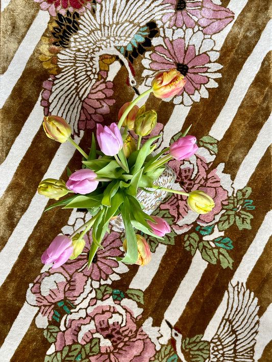 Kimono Gold - Hand Tufted Runner