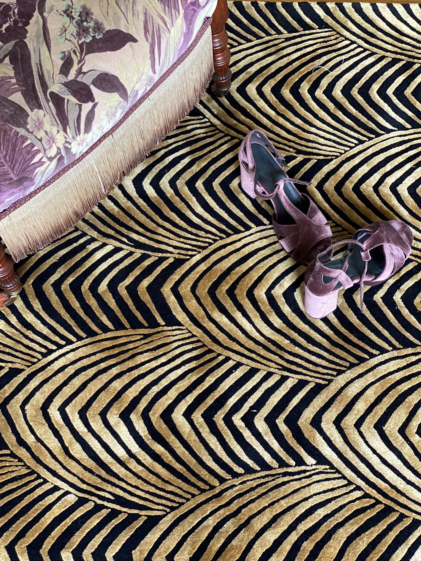 Plumage Gold - Hand Tufted Rug